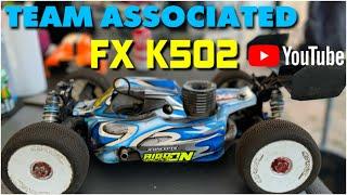 NITRO TEAM ASSOCIATED MOTEUR FX K 502 ESSAIS LIBRES THERMIQUE CIRCUIT LES ARCS LIGUE 11