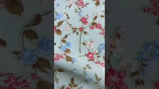 Chinon Chiffon Floral Digital Printed Fabric