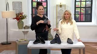 Clarks Collection Leather Loafers Zylah Sky on QVC