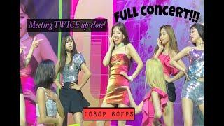 "TWICELIGHTS in MANILA" 1080p 60fps (VIP barricade section D) 'FULL CONCERT' June 29,2019