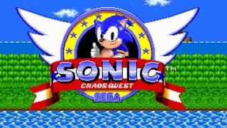 Sonic Chaos Quest v1.5 -  Walkthrough 1 Zone