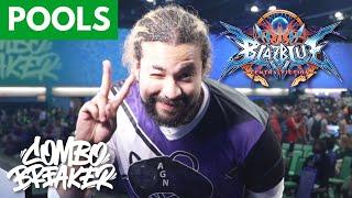 COMBO BREAKER 2024 Blazblue Central Fiction Pools (Kokonoe Jubei Tager Relius Hakumen Platinum) BBCF