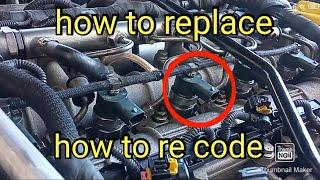 How to Replace Injectors and How to Code Them. Car starts badly, stalls and idles unstable