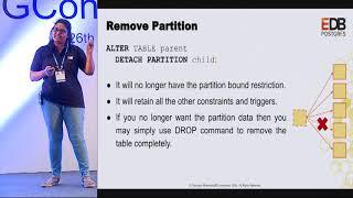 PGConf India 2020 - The Truth about Partitions - Beena Emerson - EDB