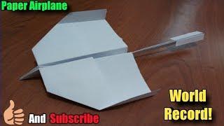 How to make a Paper Airplane | The World's Fastest Airplane | Step by Step | Dr. CraZy ScieNce