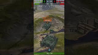 flying AMX ELC BIS #wotblitz #shorts