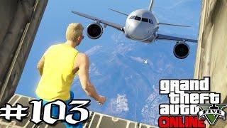 УЧИМСЯ ЛОВИТЬ ПАРАШЮТ В ВОЗДУХЕ! GTA V - Online #103