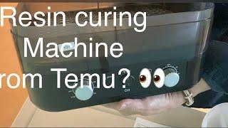 Temu Haul I Got a Resin Curing Machine and I will review Itand Yes there are silicone Molds