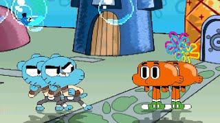 TEAM DOUBLE GUMBALL  VS  TEAM DOUBLE DARWIN | RACE TO 3 WINS