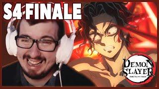 INSANE EPISODE!!! DEMON SLAYER SEASON 4 EPISODE 8 REACTION! "THE HASHIRA UNITE"