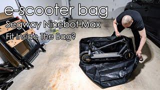 Electric Scooter Carrying Bag | Will The Segway Ninebot Max Fit Inside? (Amazon Rating 4.4 out of 5)