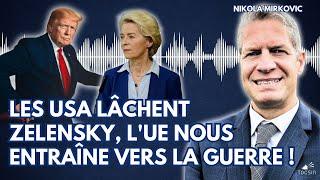 La Matinale 05/03 : Les USA lâchent Zelensky, l'UE nous entraîne vers la guerre !