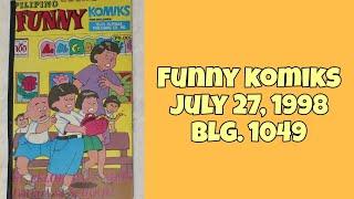 90's Pilipino Funny Komiks: July 27, 1998 || Vintage Pinoy Komiks