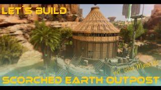 ARK  Survival Ascended Scorched Earth PvE Base Design/SE Base Build/Circle Base