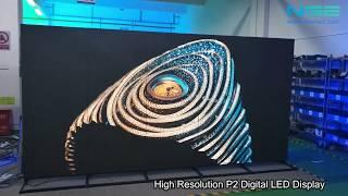 Ultra Slim & High Resolution Indoor P2 Digital LED Display