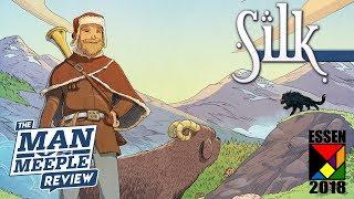 Silk Review by Man Vs Meeple (DEVIR)