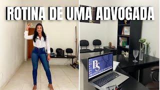 VLOG: ROTINA DE UMA ADVOGADA AUTÔNOMA | NOVO ESCRITÓRIO | POSSE MENTORIA OAB