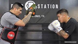 BAM RODRIGEZ IN BEAST MODE TRAINING FOR CANELO VS GGG 3 CO MAIN EVENT - FIGHTS ISRAEL GONZALEZ