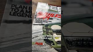 This new Diesel Magazine is INSANE #diesel #truck #duramax #powerstroke #cummins