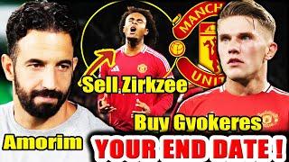 Ruben Amorim- MU SELL Joshua Zirkzee, BUY Viktor Gyokeres from Sporting (£70m)