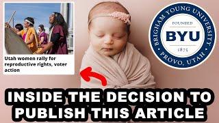 Brigham Young University Supports Abortion Now?!