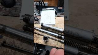 Vintage motorcycle fork seal replacement #restoration
