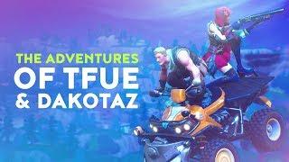 THE ADVENTURES OF TFUE & DAKOTAZ (Fortnite Battle Royale)