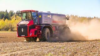 Holmer Terra Variant 585 bei der Gülleausbringung | Landwirtschaftliche Dienstleistungen Mehner