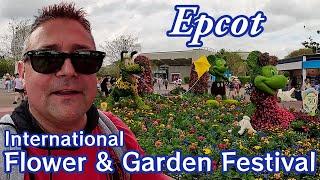 Epcot International Flower And Garden Festival! Full Festival Experience With Information!