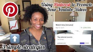 Why you should be using Pinterest to promote your YouTube Videos | 3 simple strategies | Jas McQueen