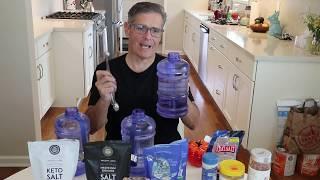 How to add Sea SALT to your drinking water