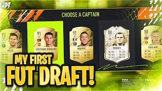 RONALDO! FIRST FIFA 22 FUT DRAFT! | FIFA 22 ULTIMATE TEAM