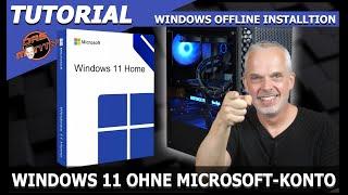 Windows 11 ohne Microsoft Konto installieren | Offlineinstallation ohne Internet Tutorial | DasMonty