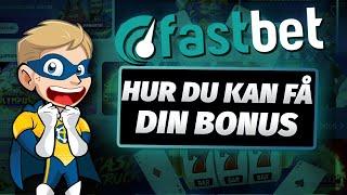 Fastbet Bonus️Hur du kan hämta din välkomstbonus