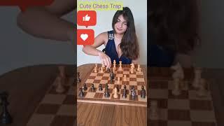 Cute Chess Trap || Must Know Chess Trick !!