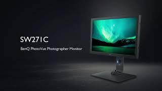 BenQ SW271C 27 inch 4K Adobe RGB PhotoVue Photographer Monitor