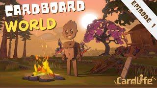 Surviving In A World Made Of Cardboard! - Cardlife Gameplay (No commentary)