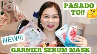 NEW!!! Garnier Hydra Bomb Tissue Mask Review and Demo | Nikikay Gonzaga