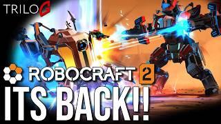 Robocraft is Back! CLASSIC GAMEPLAY & New Features Revealed | Closed Beta