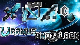 [Pack PvP] Uranus & Black • Resource Pack | Minecraft #25 [256x-16xNoLag]