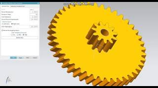 Siemens Nx 11 GC Toolkit Gear Modeling