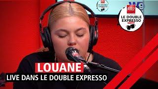 Louane interprète "Aimer à mort" en live dans Le Double Expresso RTL2 (10/09/21)