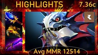 ⭐ 7.36c Slardar |KDA - 35 KP - 69%| Offlane Highlights - Dota 2 Top MMR