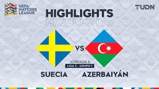 HIGHLIGHTS - Suecia vs Azerbaiyán | UEFA Nations League 2024 | TUDN