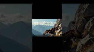 Wild Eagle Chases Down Goat In A Thrilling Mountain Pursuit