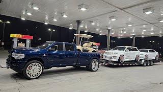 Last minute issues before heading Rick Ross car show