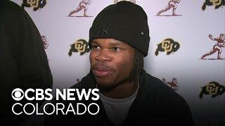 Buffaloes Travis Hunter speaks in New York, excited for Heisman Trophy ceremony