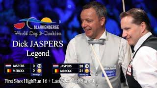 ⌜Dick JASPERS⌟ Legend Match [1st High Run 16 + 2nd High Run 14] in W.C Blankenberge 2018