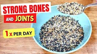 Only 1 PER DAY for STRONG BONES and HEALTHY JOINTS - Relieve PAIN and Prevent OSTEOPOROSIS