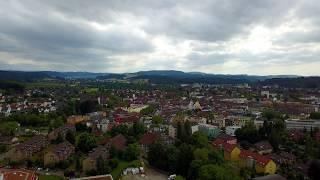 Langenthal (Bern, Switzerland) from Top with DJI Mavic Pro